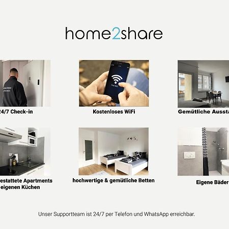 Zentrale Studios Fuer Monteure I Home2Share Osnabrueck Exterior photo